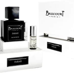 Set Brecourt Farah EDP 100ML + Four perfume samples 6ML